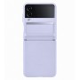 Samsung Galaxy Z Flip 4 GYÁRI bőr tok, Lila - mob-tok-shop.hu